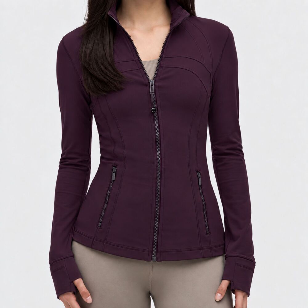 LULULEMON size 10 DEFINE Jacket ARCTIC PLUM Purple Full-Length LUON